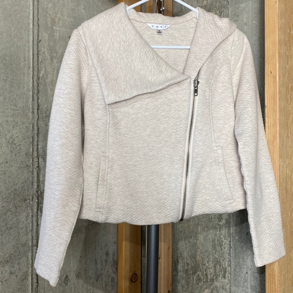 CAbi Women's Tan Zip Up Jacket / Size-Small - Picture 1 of 8
